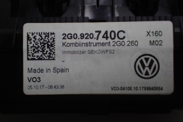 фото thumb №8, Vw polo 2g 19год 1.0tsi спидометр 2g0920740c