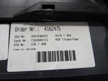 фото thumb №11, Bmw 3 e91 універсал рестайлінг накладка кришки багажника 354/7