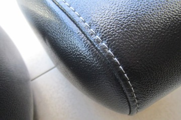 фото thumb №6, Підголівник перед біла нитка шкіра focus mk3 2013