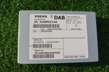 фото thumb №2, Підсилювач ecu dab p31409513 volvo s60 v60 ii lift