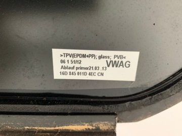 фото thumb №5, Vw jetta 5c 16d скло лобове перед передня оригінал 10-18