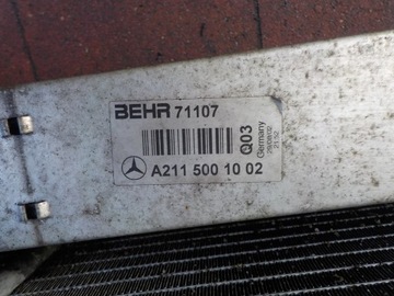 фото thumb №4, Mercedes w211 2.2 cdi радіатор комплект механічна коробка передач