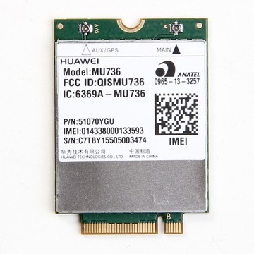 Модуль модема LTE-маршрутизатора Huawei MU736 3G/HSPA+ NGFF