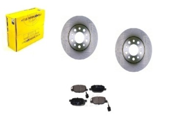 фото thumb №1, Гальмівні диски ham. гальмівні колодки alfa romeo giulietta задня 278mm