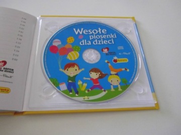 СЧАСТЛИВЫЕ ПЕСНИ ДЛЯ ДЕТЕЙ 1CD + КНИГА С ТЕКСТАМИ