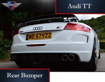 фото thumb №7, Audi tt 8j задний бампер диффузор спойлер тюнинг