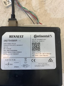 фото thumb №2, Модуль tcu renault megane iv 282754595r