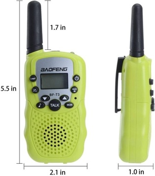 BAOFENG 2 рации BF-T3 PMR