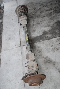 фото thumb №1, Балка подвеска задняя+ тормозные диски abs master iii 2.3