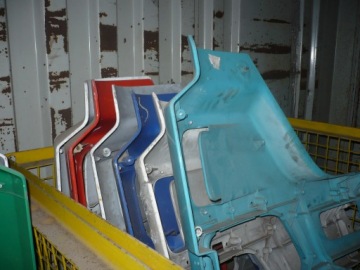 Бампер перед mercedes actros mp3 mega space лівий/правий Доставка, фото thumb