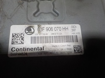 фото thumb №4, Fabia ii бортовий комп'ютер блок керування двигуна 03f906070