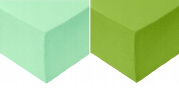 Prześcieradło z Gumką Frotte 140x200 cm Łososiowe k. 1