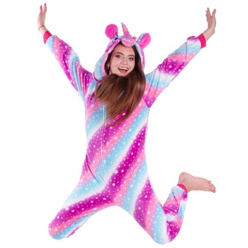 ПИЖАМА С ЕДИНОРОГОМ Kigurumi Galaxy M 150-159 см
