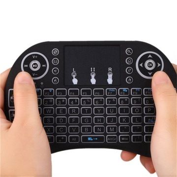 БЕСПРОВОДНАЯ ПОДСВЕТКА КЛАВИАТУРА Smart TV i8+