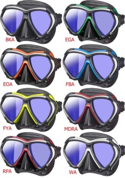 TUSA DIVING MASK M2001 PARAGON UV420 дайвинг SQB WA черно-белый M/L