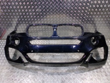 фото thumb №10, Bmw x6 f16 mpakiet бампер передній чорний granat