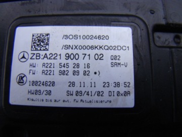 фото thumb №3, Mercedes w221 lift модуль sam 2219007102