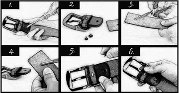 ЧЕРНАЯ КОЖАНАЯ ПОЛОСКА ДЛЯ БРЮК МОТОЦИКЛИСТА 4 СМ