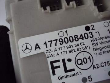 фото thumb №4, Модуль дверь левый перед mercedes a-klasa w177 2018-