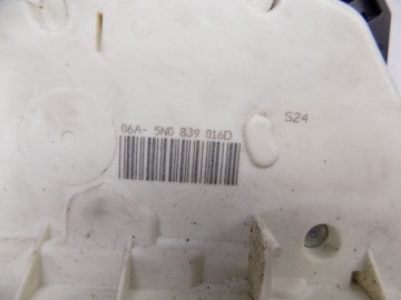 фото thumb №14, Замок дверь правая зад 6pin - vw passat cc 08-11