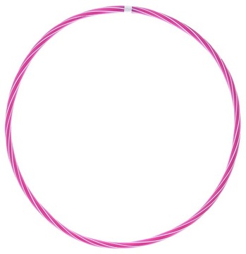 ТРЕНИРОВОЧНОЕ КОЛЬЦО ДЛЯ ФИТНЕСА-АЭРОБИКИ НА КОЛЕСАХ HULA HOP 80 СМ