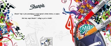 Перманентный маркер Sharpie Fine ВЫДВИЖНОЙ черный