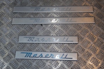фото thumb №1, Накладки порогові декоративні maserati quattroporte m156
