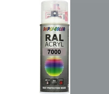 MOTIP RAL ACRYL 7000 GLOSS DUPLI-COLOR АКРИЛОВАЯ КРАСКА СПРЕЙ 400 МЛ