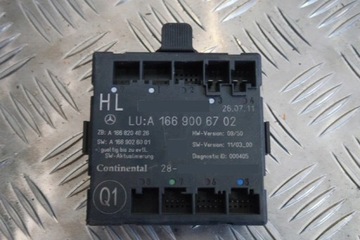фото thumb №1, Модуль блок керування двері mercedes a1669006702