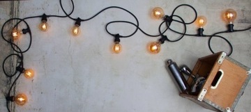 Garden GIRLAND 15mb+15 LED Vintage SoftGlow G80