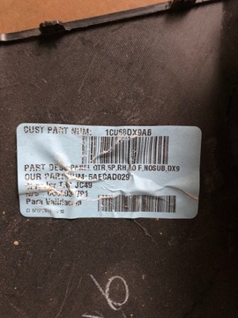 фото thumb №11, Dodge journey 4x4 3.6 2012 обшивка багажника правий