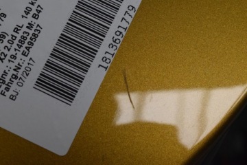 фото thumb №2, Крышка багажника задняя задняя bmw x2 f39 цвет c1p