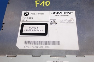 фото thumb №2, Bmw 5 f10 f11 радио навигация считыватель alpine gps