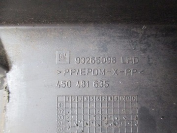 фото thumb №11, Панель под лобовым стеклом opel meriva a 02-05