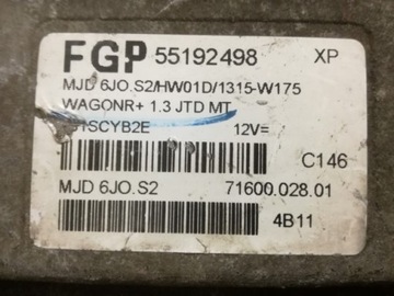 фото thumb №4, Компьютер блок управления suzuki wagon r+ 55192498