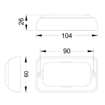 фото thumb №12, Лампа led додатковий стоп задній хід поворотник