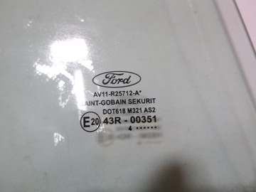 фото thumb №3, Стекло дверь правый задняя ford b-max 12-