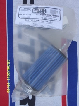 фото thumb №1, Фильтр конический набор впускной jr alfa romeo 156