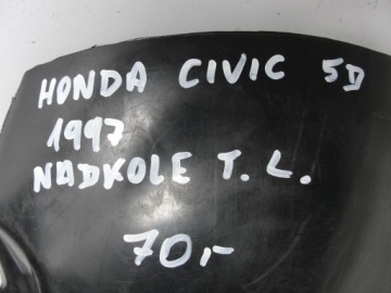фото thumb №5, Підкрилок зад ліве honda civic 5d 1997 74559-st3-e00