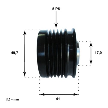 Колесо генератора mercedes b klasa vaneo cdi Цена, фото thumb