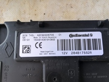 фото thumb №2, Модуль блок керування bcm renault clio iv 284b17552r