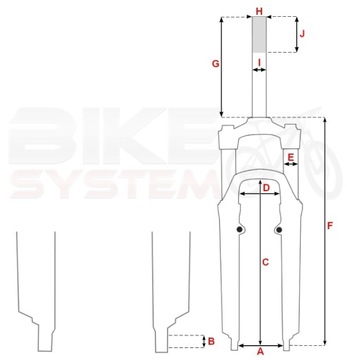 АМОРТИЗАТОР AS62 26 XCM P 1'' SUNTOUR R210 S.P.