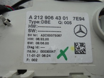 фото thumb №7, Mercedes w212 лампа стельовий