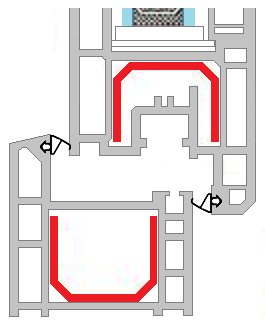 Уплотнители окон ДОБРОПЛАСТ КГ-5