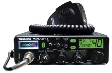 PRESIDENT WALKER II ASC CB RADIO Z WYŻSZEJ PÓŁKI