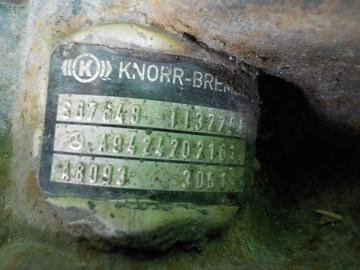 фото thumb №5, Actros 1840 mp1 суппорт левый зад 22,5"