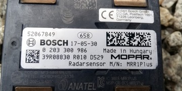 фото thumb №6, Jeep renegade fiat 500x 2016 2017 2018 2019 датчик радар 0203300986