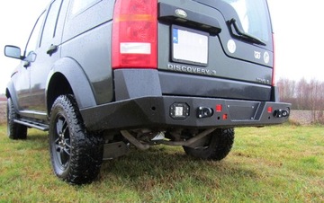 фото thumb №9, Land rover discovery 3 i 4 бампер стальной зад t