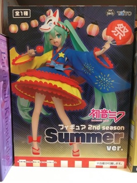 Аниме Vocaloid Hatsune Miku Summer Taito Рисунок