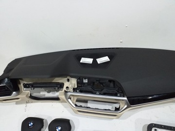 фото thumb №6, Bmw 3 g20 g21 панель консоль подушка безпеки подушки ремені оригінал демонтаж